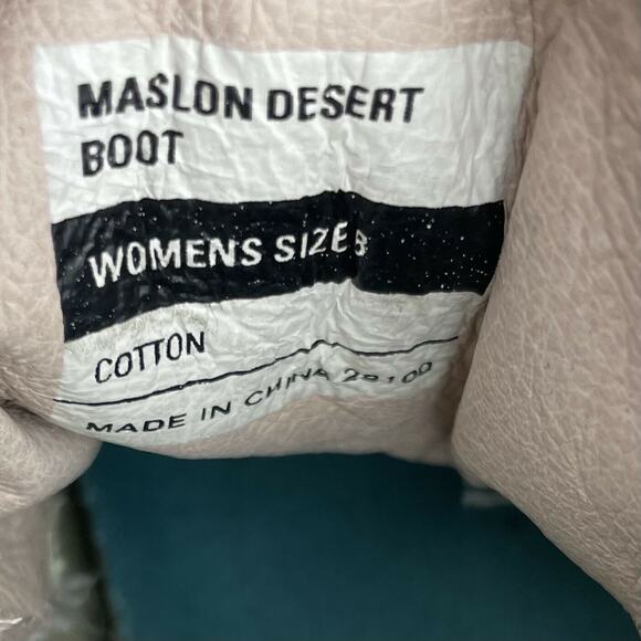 SeaVees Maslon Desert Women Pink Canvas Boot Sneakers Size 8 - Picture 10 of 10
